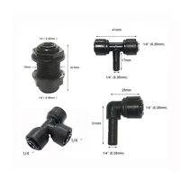 2pcs Aquarium Humidifying Spray Accessories Rainforest Tank Sprinkler,Misting Cooling nozzle, End Plug, Tube, Filter 2