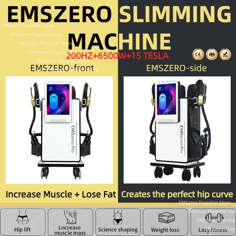 

New EMSSLIM Neo RF Electromagnetic Body Emszero Slimming Muscle Stimulate Fat Removal Body Slimming Build Muscle Machine
