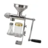 Oil Press Machine Easy Operation Stainless Steel Easy To Clean Efficient Oil Extractor Machine Hot Cold Press Manual for Seeds 3
