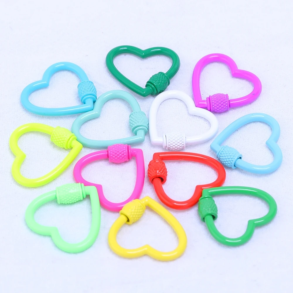 Juya 2Pcs/Lot Wholesale Handmade Resin Enamel Oval Star Love