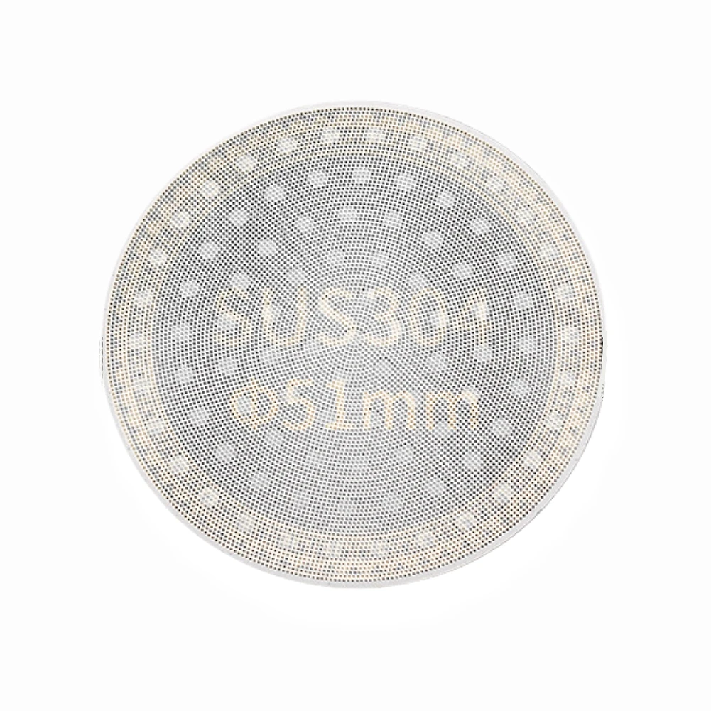 

Perfect Fit for Different Basket Sizes Double Layer Coffee Portafilter Basket Filters for Espresso Puck Screen