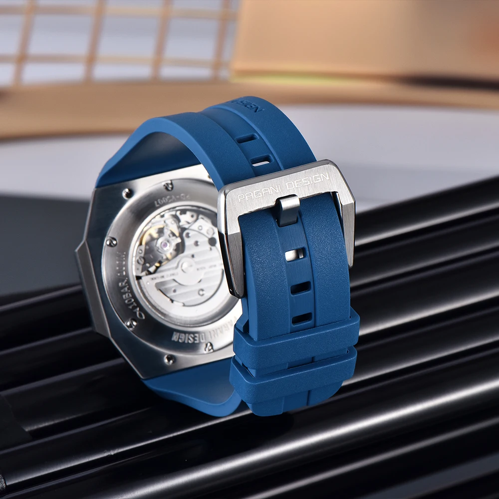 PAGANI DESIGN Men Automatic wrist watch Mechanical Wristwatches MIYOTA 8217 Movement 47.5mm Watches for Men Origina PDYS007