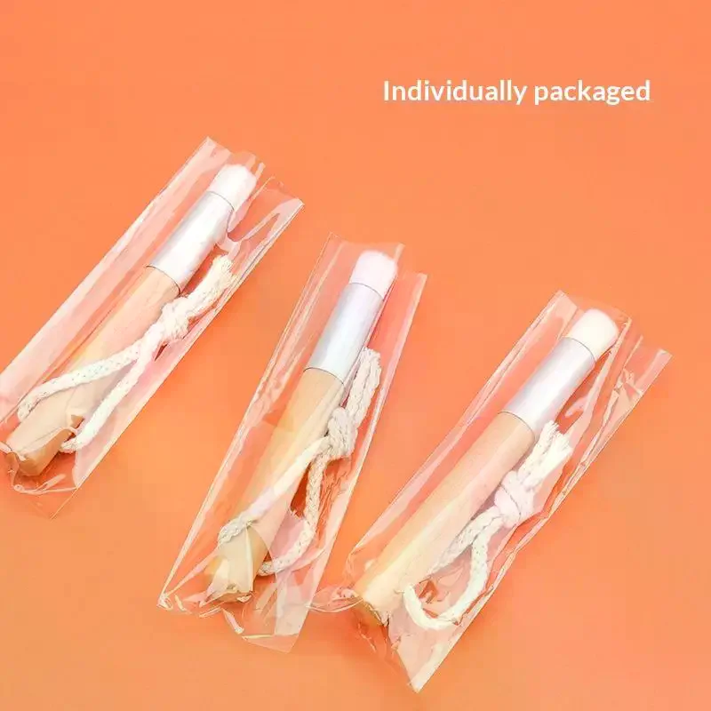 1/2/3/4Pcs 다목적 소프트 속눈썹 청소 브러시 ??대나무 폴 코 브러시 속눈썹 샴푸 블랙 헤드 청소 도구