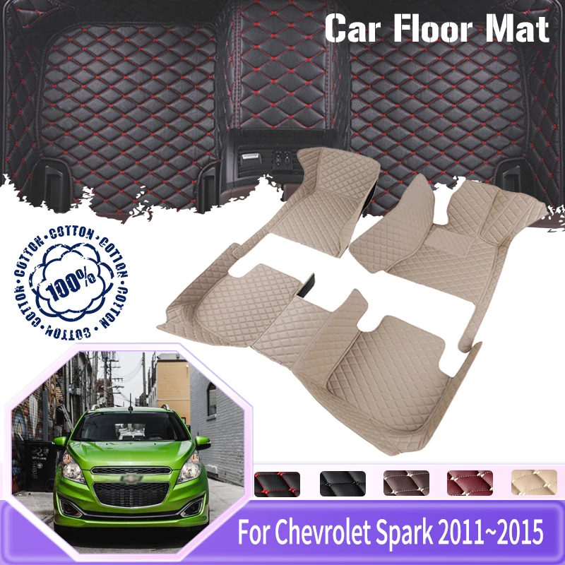 CarMatsFloorForChevroletSparkBeatHoldenBarinaSparkRavonR2