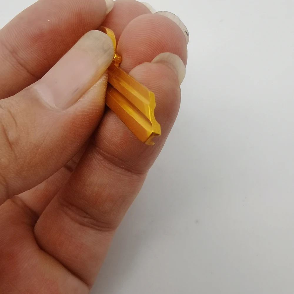 25pcs JS 1634 Alloy color Key Blank Everyday Home key blank suitable for lock F55 color random shipping