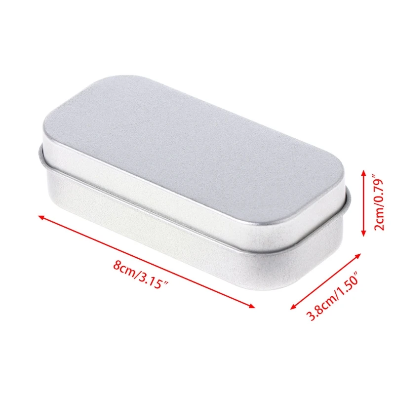 

Portable Metal Lip Small Storage Box for Case For Money Coin Candy Key Dropship