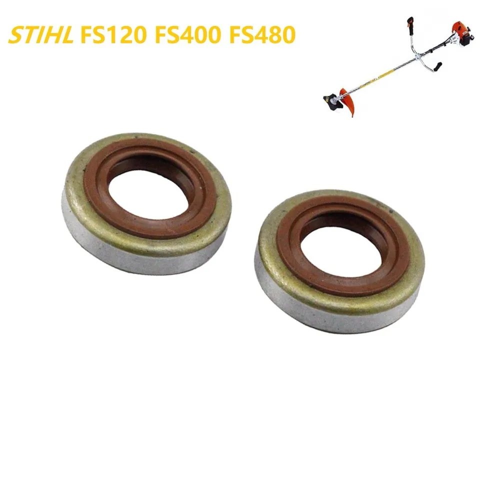 Juego De Sellos De Aceite Para Desbrozadora Stihl FC90, FS90R, FS110R – Repuesto Haishine, Evita Fugas En El Cigüeñal, Pack De 2 Unidades