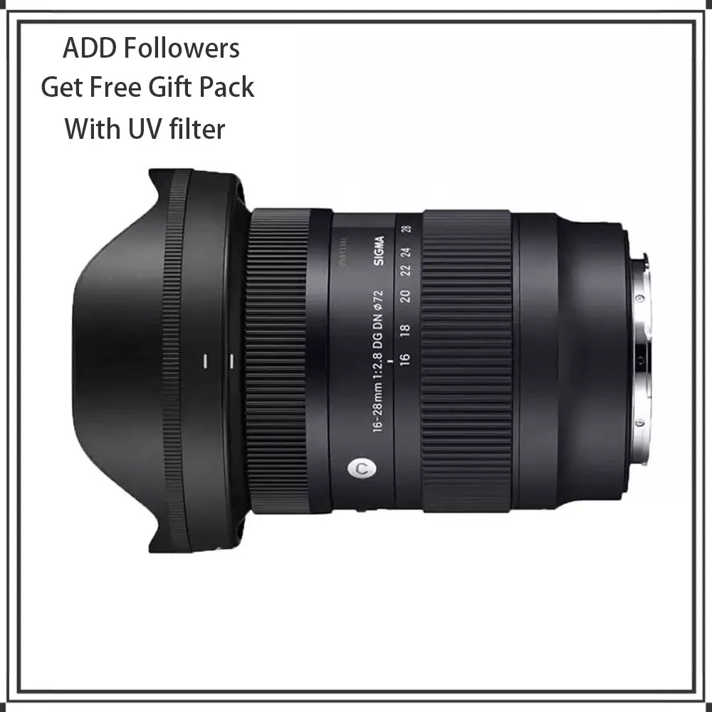 Sigma 16-28Mm F2.8 Dg Dn Obiettivo Contemporaneo Full Frame Mirrorless Camera Obiettivo Grandangolare Con Zoom Per Sony E Mount