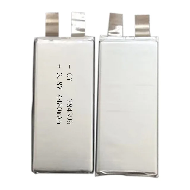 784399 high rate polymer lithium battery 4450mah discharge