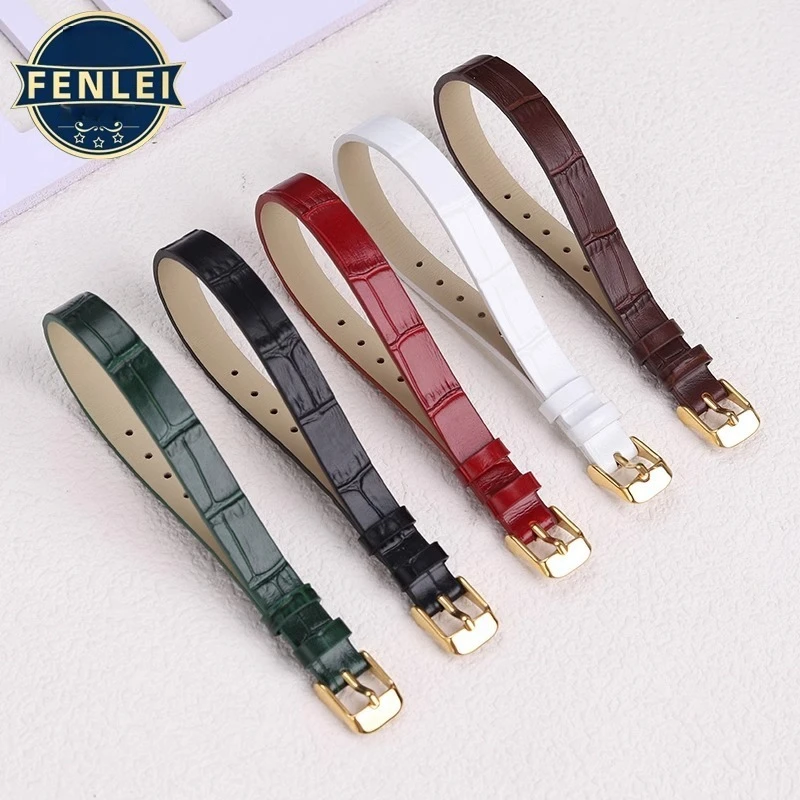 Luxurious Gold & Jade Jewelry Set with Genuine Leather Strap