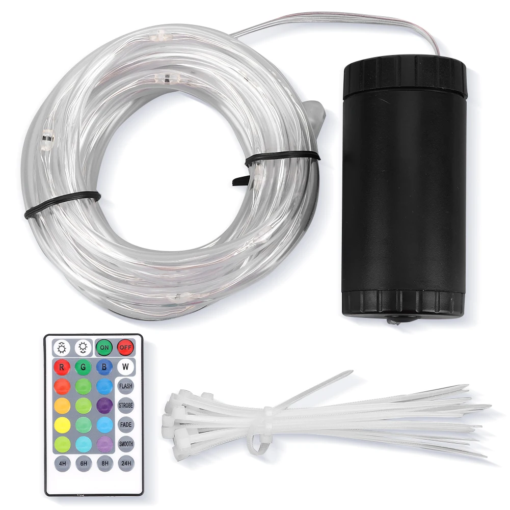 Bicycle Spoke Lights Waterproof Bike Spoke Lights 16 Colors Cycling Decoration Safety Warning Tire Strip Light Bike Accessories