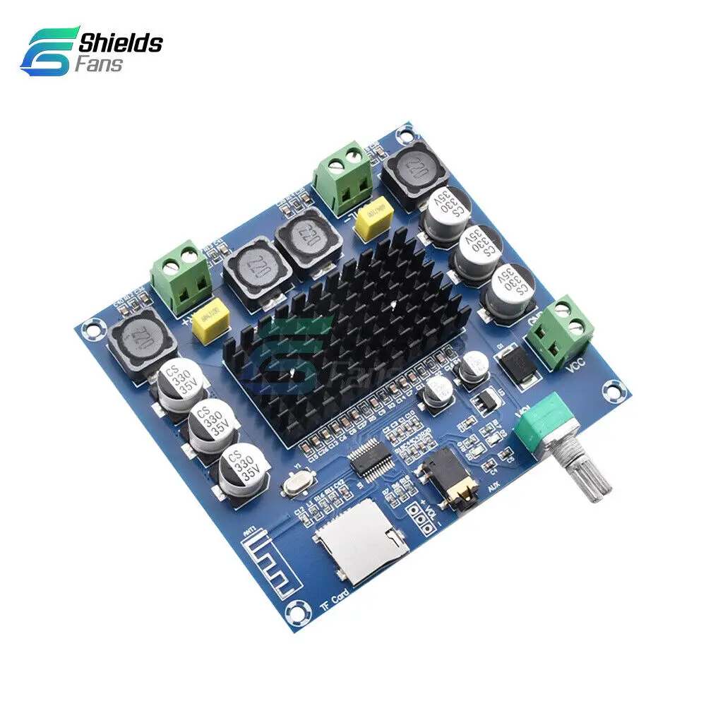 

XH-A105 TDA7498 Bluetooth 5,0 плата цифрового усилителя 2x100 Вт стерео AMP модуль
