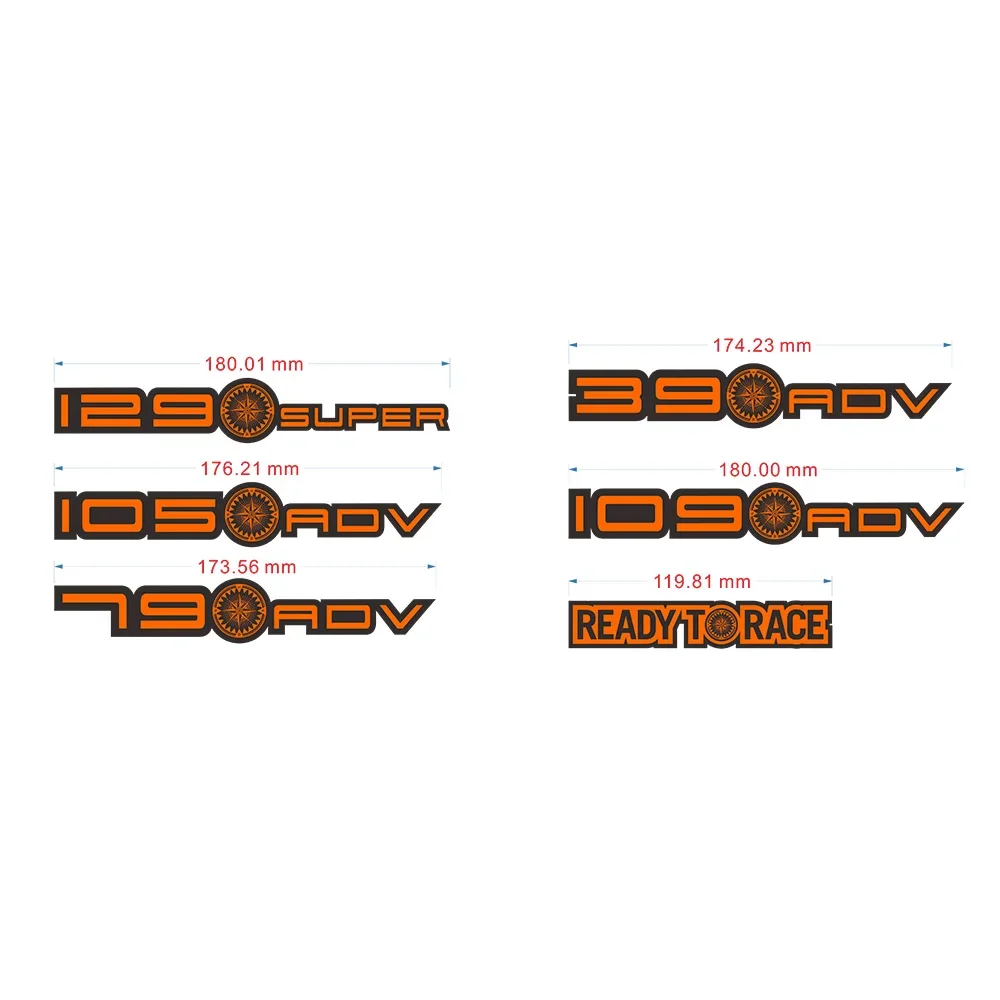 

Motorcycle Sticker For 1290 Super 390 790 1050 1090 Body Shell Helmet Decal DUKE ADV Adventure Moto Film
