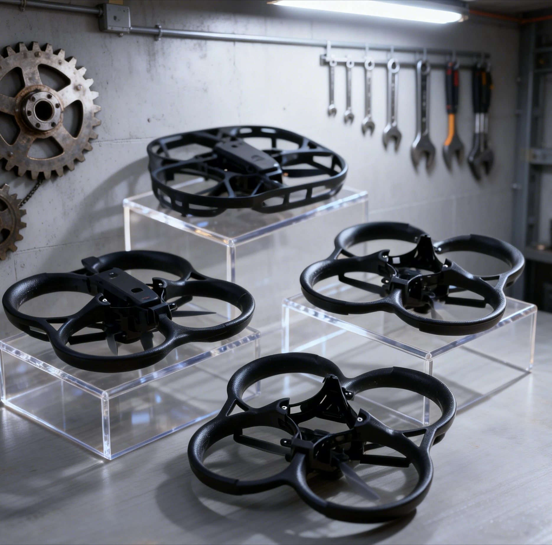 DJI 아바타 드론 UAV 교체용 보호 커버, 95% 새 프로펠러 가드, 비행 수리 액세서리