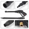 High Pressure Washer Spray Gun Jet Lance Nozzle Car Clean Washer Jet Water Gun Spear Wand for Lavor Bauker Vax Craftsman Generac 4