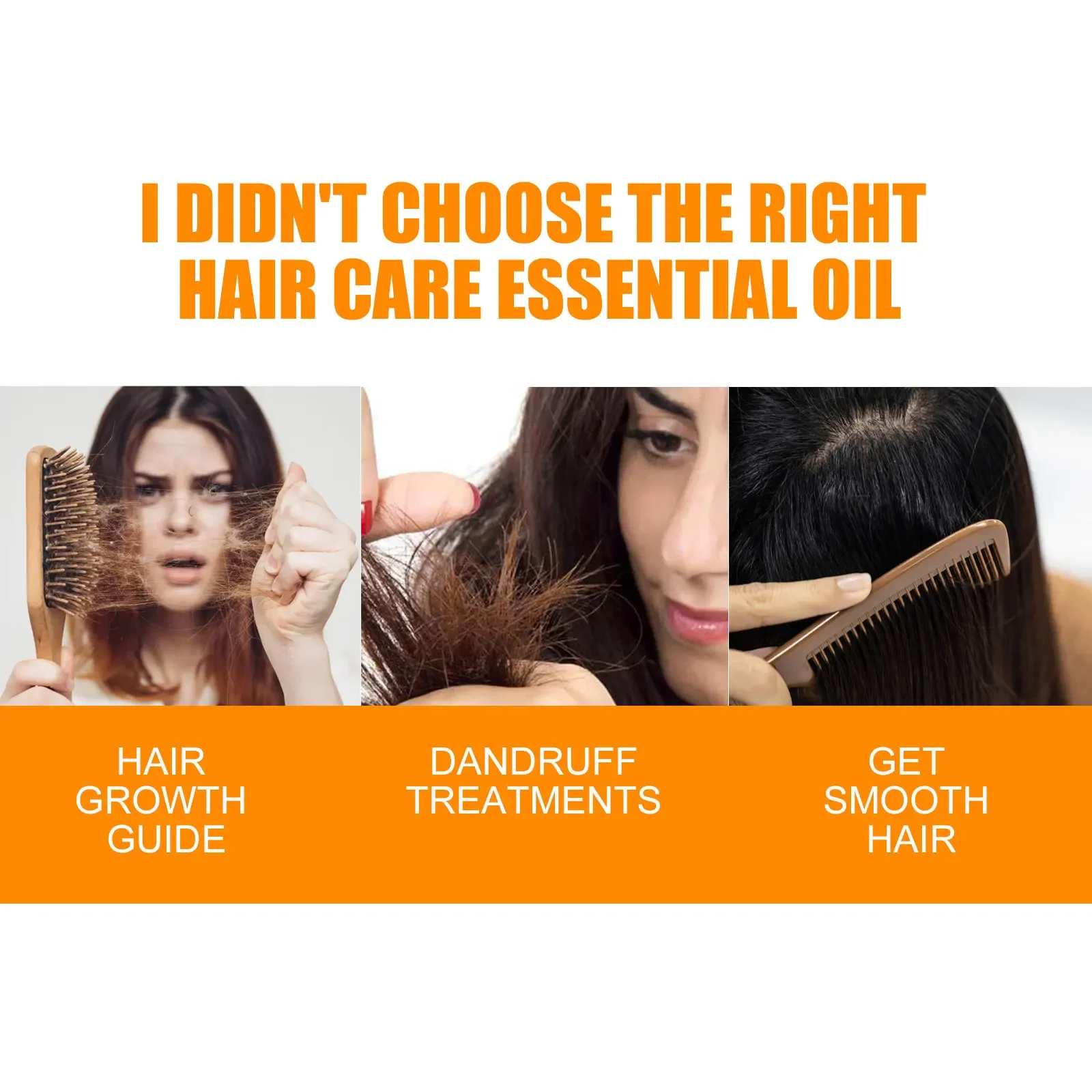 Repair Damaged Hair Oil Anti Rough Improve Split Ends Relieve Dryness Moisturizing Brighten Color Prevent Frizz Deep Straighten