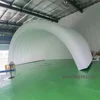 Air Ship Giant Inflatable Stage Tent Advertising Stage Cover Roof Shell Dome Event Arch Tent For Outdoor Music Festival Concert 4