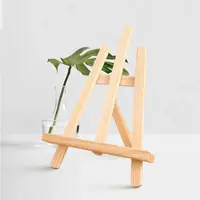 Foldable Tabletop Easel Lightweight Portable Wood Drawing Easel Art Supply Adjustable Sketching Painting Board Students Artist 1