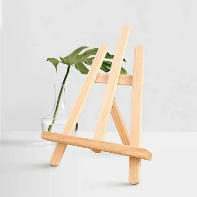 Foldable Tabletop Easel Lightweight Portable Wood Drawing Easel Art Supply Adjustable Sketching Painting Board Students Artist 1