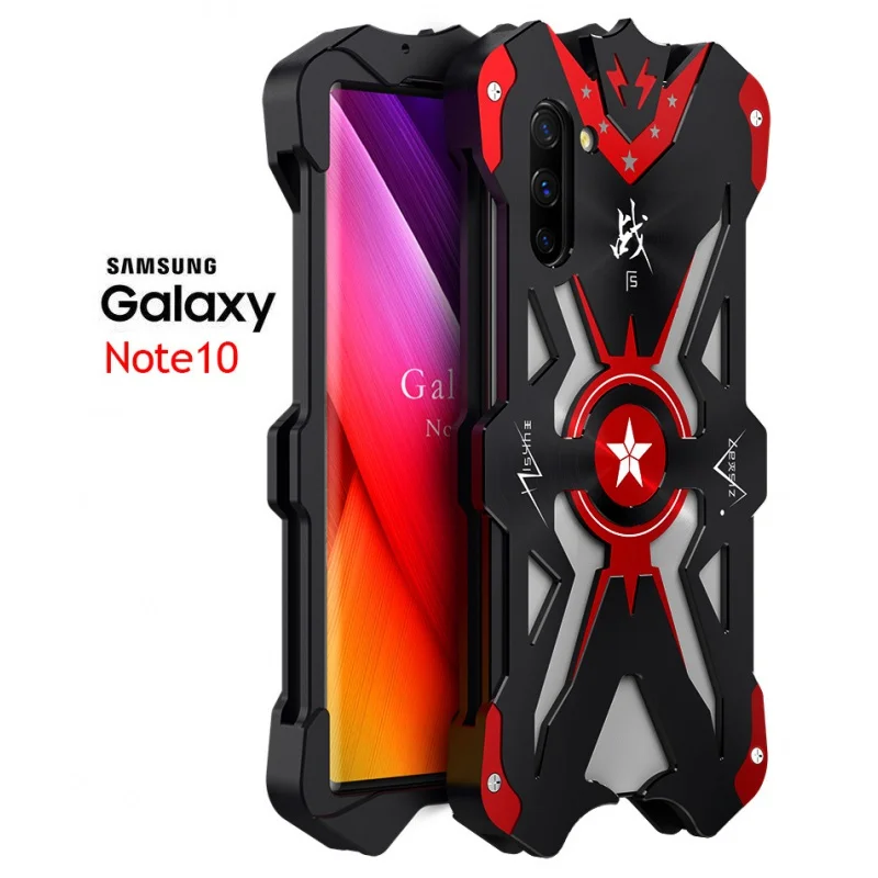 

Металлический чехол для телефона Samsung Note10, защитный чехол, металлический ударопрочный защитный чехол для Samsung Note10