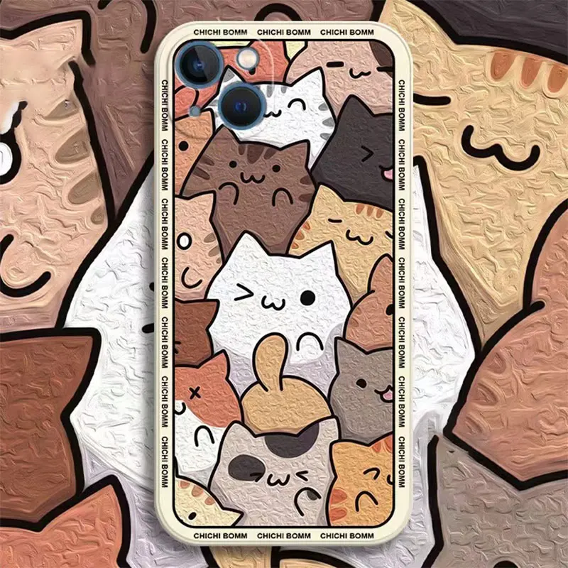 Custodia In Tpu Cute Cat Dog Tiger Per Realme C53 C33 C21 C55 C25 C21Y C25Y C35 C67 C20 C51 C12 C15 C20 C30 C31 12 Pro Note 50 Cover