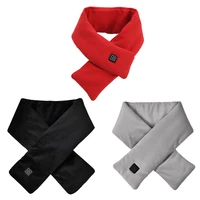 Теплый шарф с подогревом, зарядка через USB, шарф с электрическим подогревом, морозостойкий термообертывание для шеи, теплая моющаяся для кемпинга, пешего туризма — изображение 6