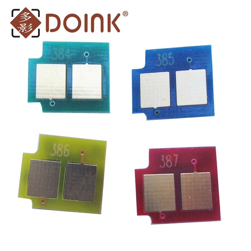 8pcs Chip CB380A CB381A CB382A CB383A Toner 823A; CB384A CB385A CB386A CB387A Drum 824 For HP Color laserJet CP6015 CM6030/6040