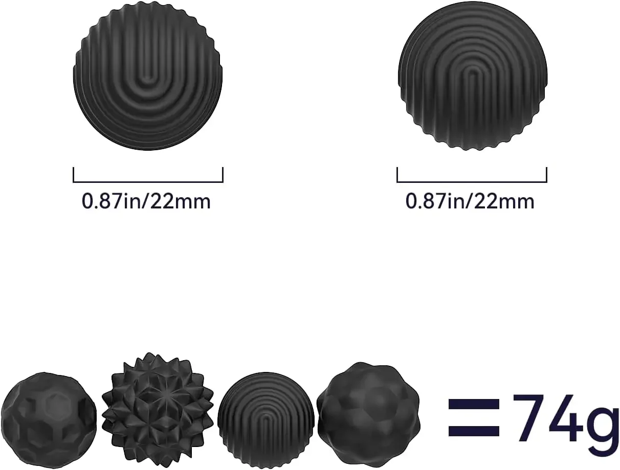 Silicone Magnetic Sensory Balls Fidget Toy Anxiety Relief