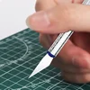 13Pcs Metal Carving Knife Pen Style Art Seal Cutting Manual Combination Paper Cuttings Non-Slip Gadget DIY Precision Repair Tool 5
