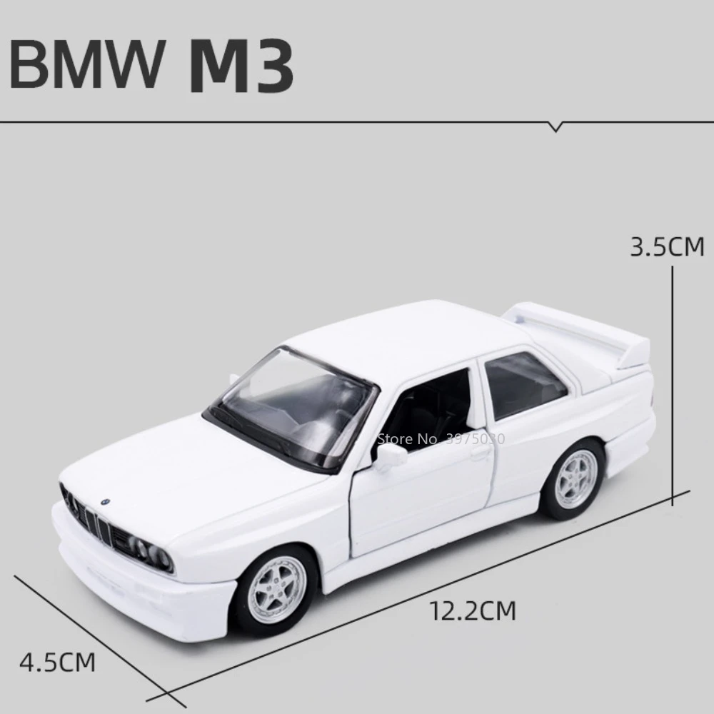 1:36 BMW M3 1978 Zinc Alloy Car Model Toy Metal Diecast High