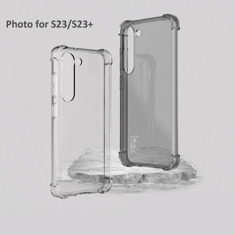 For Samsung Galaxy S23 Ultra 5G Case Cover IMAK Ultra Soft Clear Phone  Cases For Samsung Galaxy S23 Ultra 5G чехол Coque Funda - AliExpress