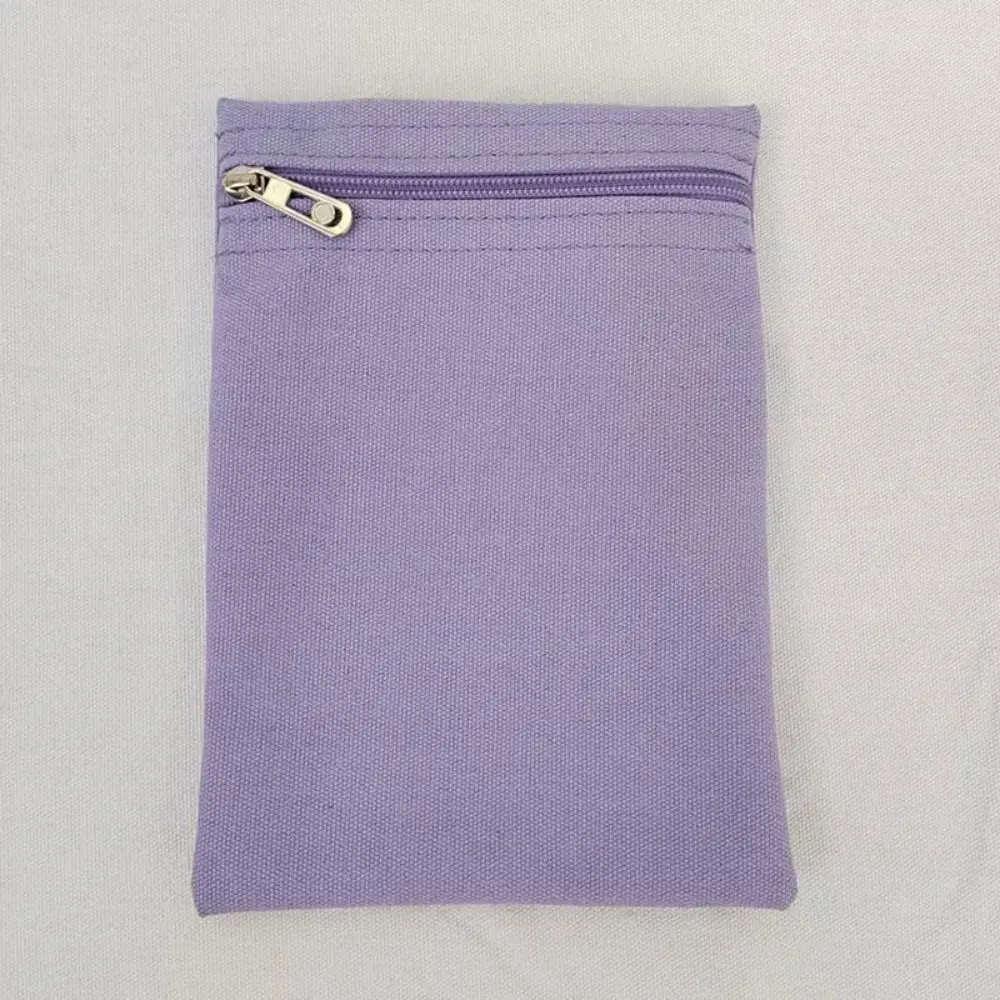 High Quality with Zipper Sew-in Side Hidden Pocket Solid Color Polyester Inside Security Pocket Durable Inside Pockets