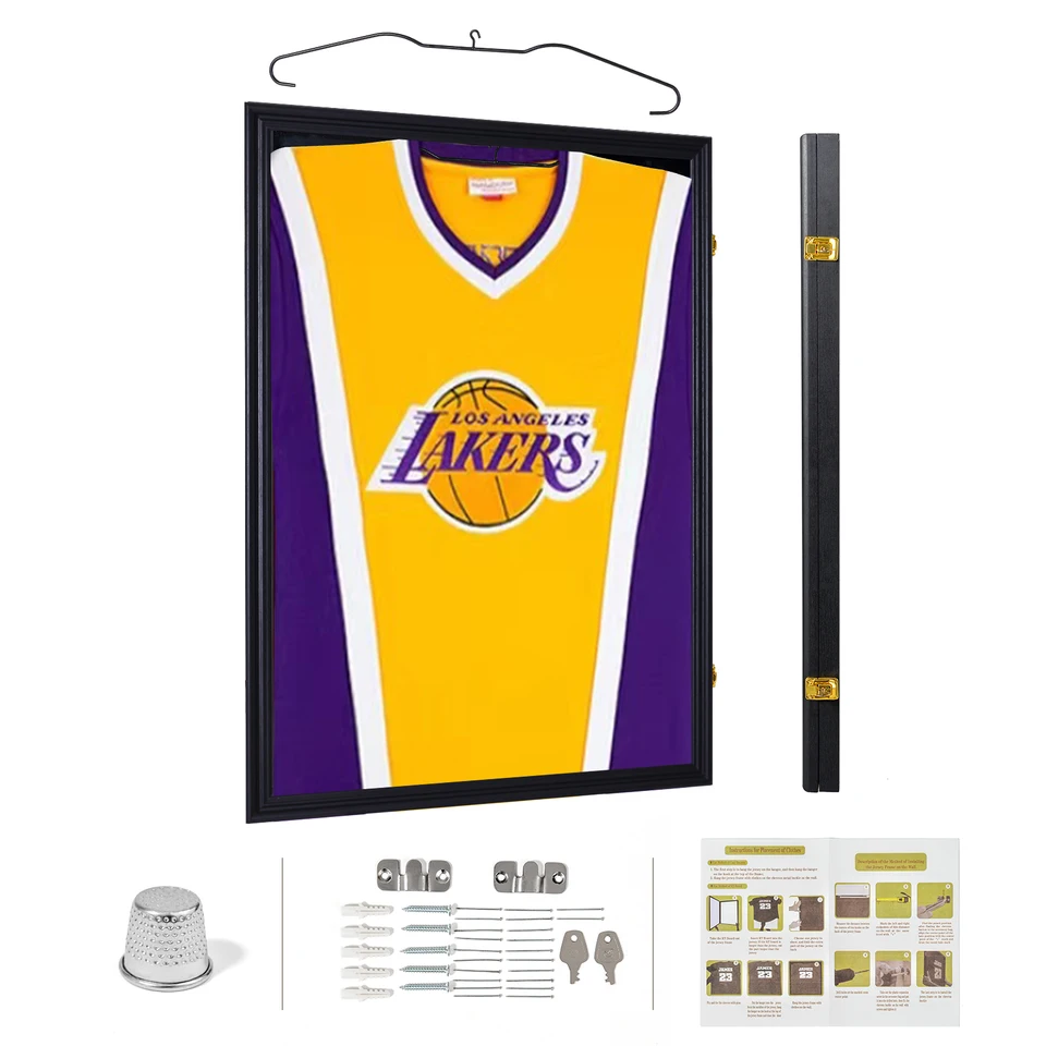 Wall Mounted UV Resistant Acrylic Shirt Display