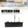 Kitchen Sink Professional Modern Easy Installation Rustproof Undermount Kitchen Sink Thickened Large Capacity for Home Kitchen 4