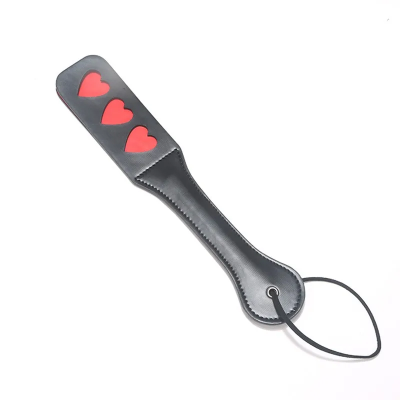 Horse Crop PU Leather Soft Anti-slip Handle Riding Paddle Sports Game Play Whip Reusable Racing Horses Training Accessories Equestrian Whip