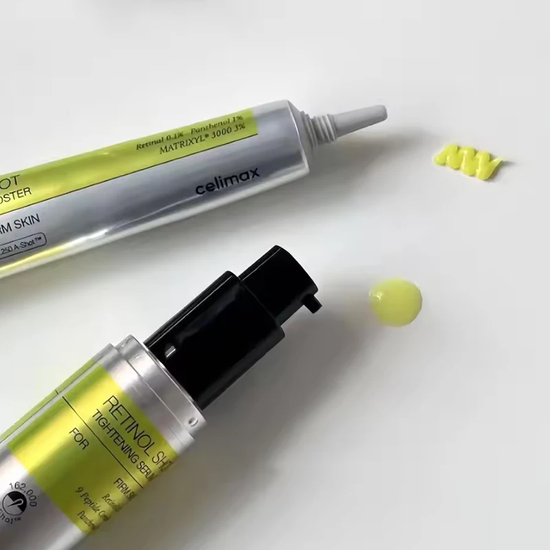 Celimax Retinol Shot Siero Antietà Rassodante Crema Contorno Occhi Migliora le Occhiaie Attenua le Rughe Sottili Anti-Rughe Cosmetico Coreano - immagine 6