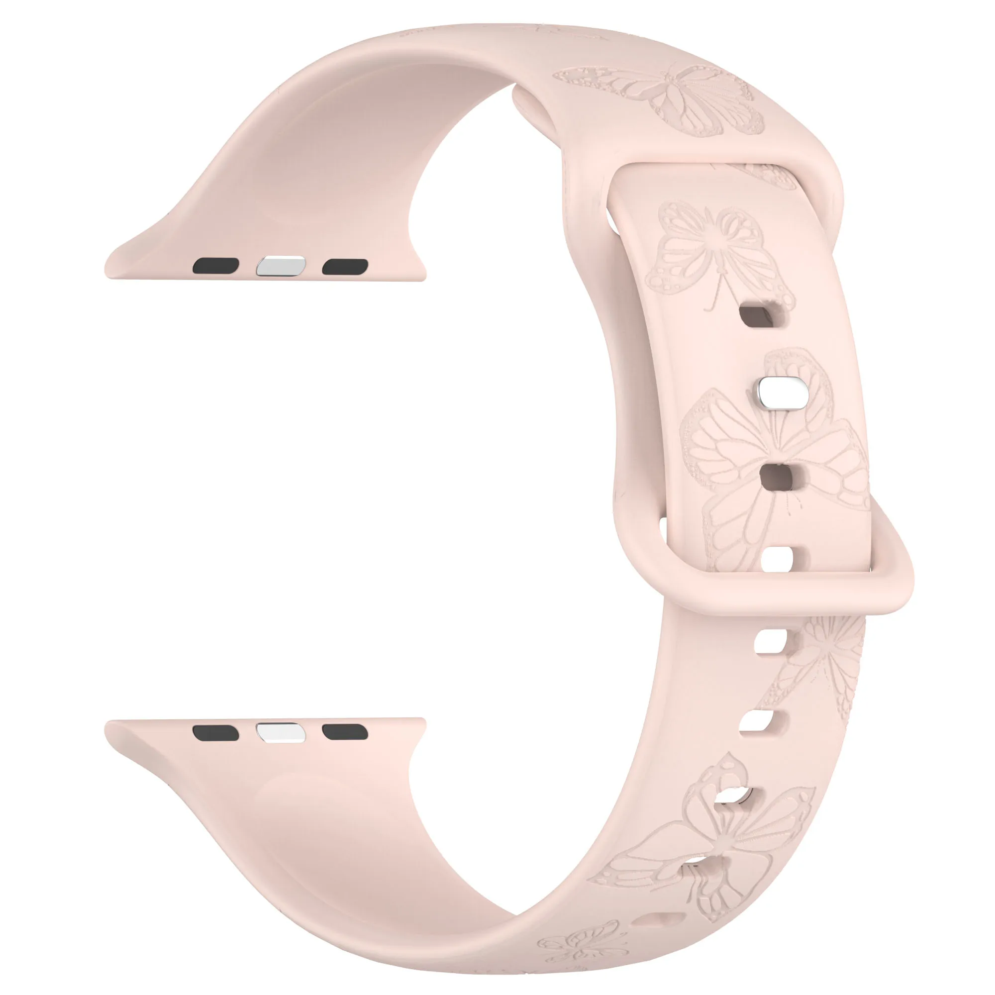 Stylish Pattern Silicone Strap for Women - Smartwatch Bracelet Belt