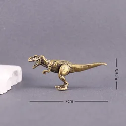 Brass Tyrannosaurus Dinosaur Sculpture - Creative Home and Office Decor (A)