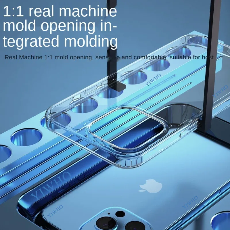 Crystal Clear Shockproof TPU Phone Case - Transparent & Anti-Scratch