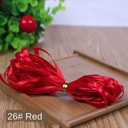 White Silk Satin Ribbon for Gift Wrapping and DIY Crafts - 1/8 (3mm), Ideal for Celebrations and Decorations