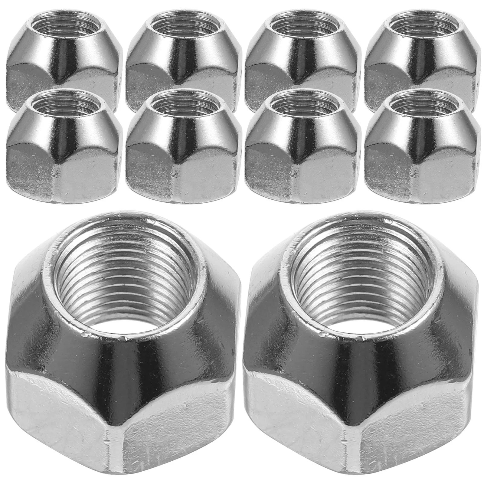 

10 Pcs Wheel Nuts Hub Tire (1/2-20) 10pcs Lug X20 for Trailers Tires Lugs M14 15