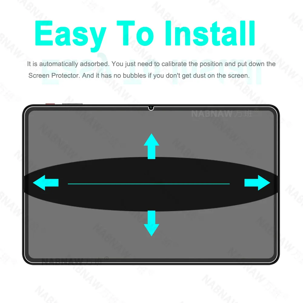 Scratch Proof hd Protetor de Tela Vidro Temperado para Blackview Tab 18 12 Óleo-revestimento Tablet Película Protetora Pcs - Imagem 4