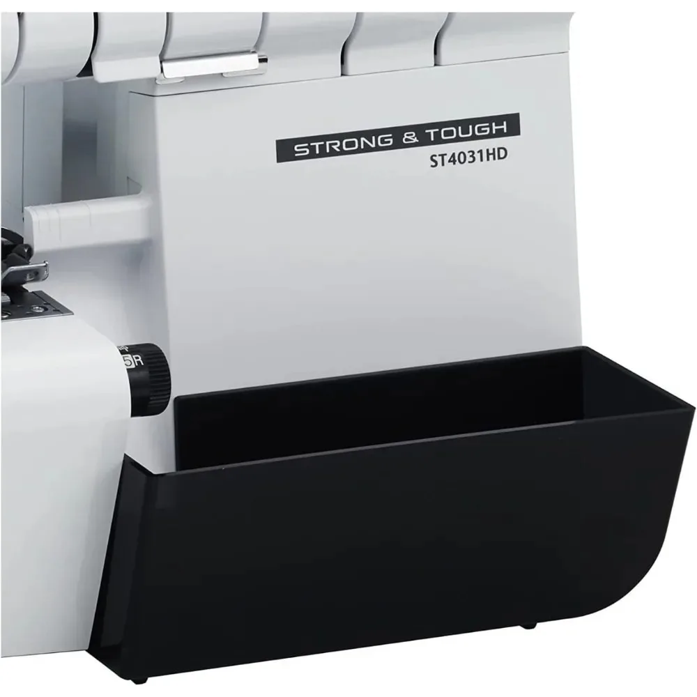 Serger, Strong & Tough Serger, 1,300 Stitches Per Minute, Durable Metal Frame Overlock Machine, Large Extension Table,