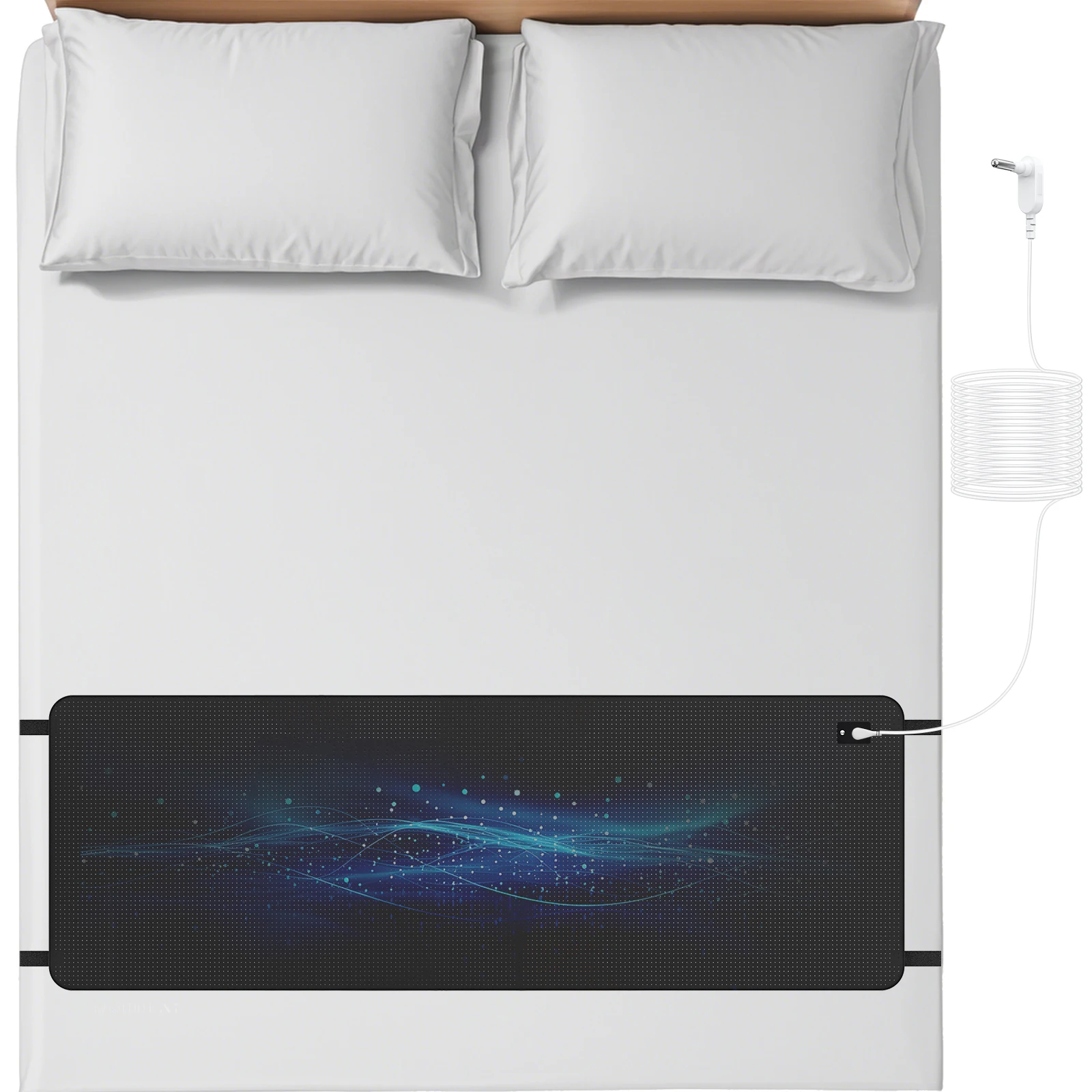 Grounding mat kit Grounding Leather Mattress Grounding Conductive Leather Earthing Mattress Sleep Mat Restore Energy For Better Sleep Anti-static