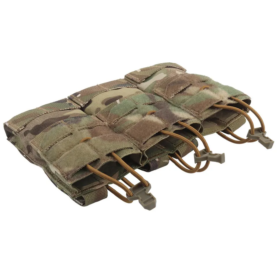 Borsa Tattica Tripla Per Riviste E Accessori - Nylon Impermeabile 1000D, Leggera, Per Caccia, Campeggio, Escursionismo, 23x15x3 Cm, 170g - 2