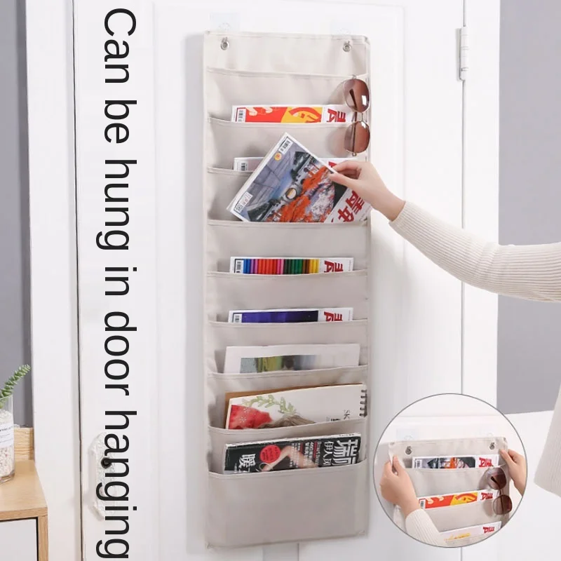 Storage Bag Document Hanging Storage Bag Oxford Cloth Storage Pocket Chart Hanging File Folding Holder Cascading Fabric Organizer For Office storage bag storage box file folder organizer