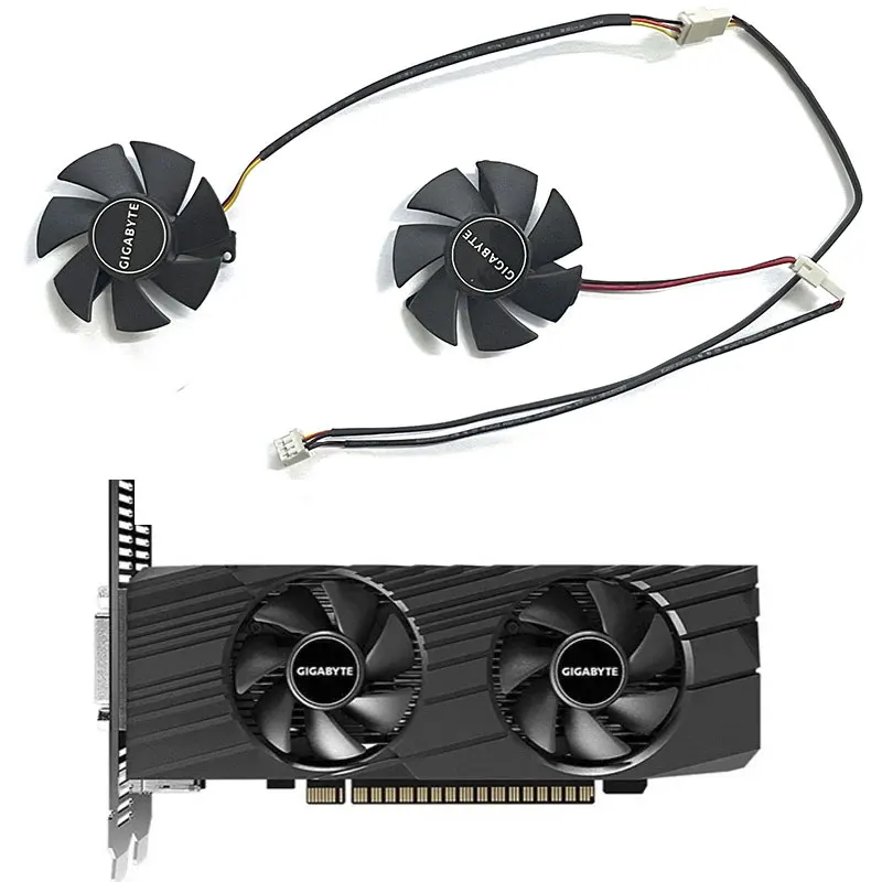 Fs1250-С2053А Fs1250-А1042А6Fl Dc 12V0.19A 2Pin 3Pin Per Gigabyte Ga-Gtx 1650 1630 Gtx1650 D6 Oc A Basso Profilo 4G Kaarten Di Raffreddamento