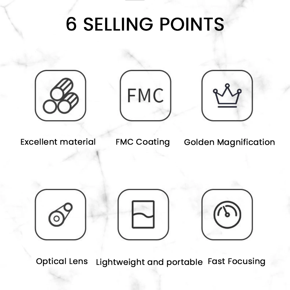 Binoculars Long Range Telescope Portable Binoculars HD Powerful Binoculars for Hunting Sports Outdoor Camping Travel