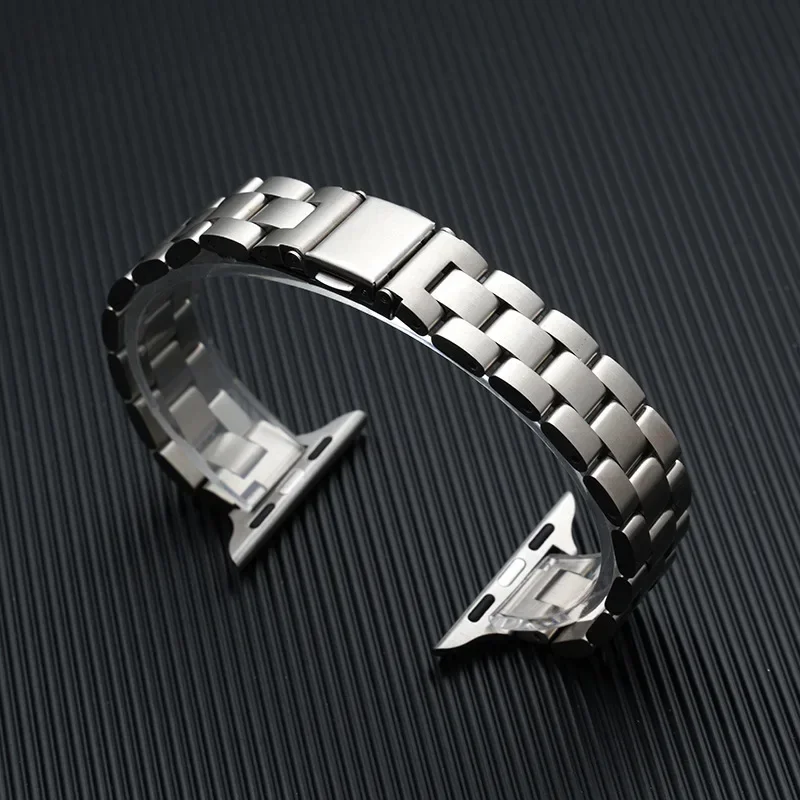 Slim Stainless Steel Watch Band - Metal Bracelet Replacement Strap