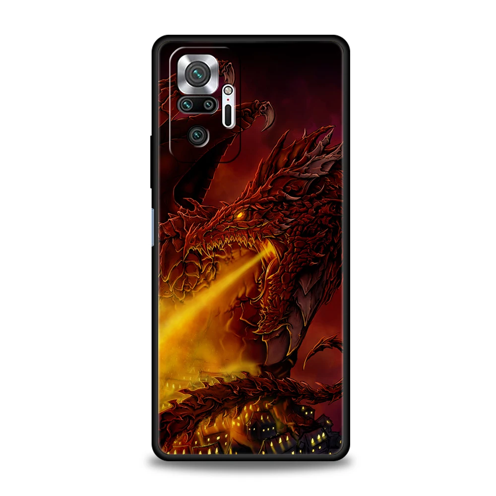 Exquisite Dragon Silicone Phone Case - Durable Protective Shell s Coque